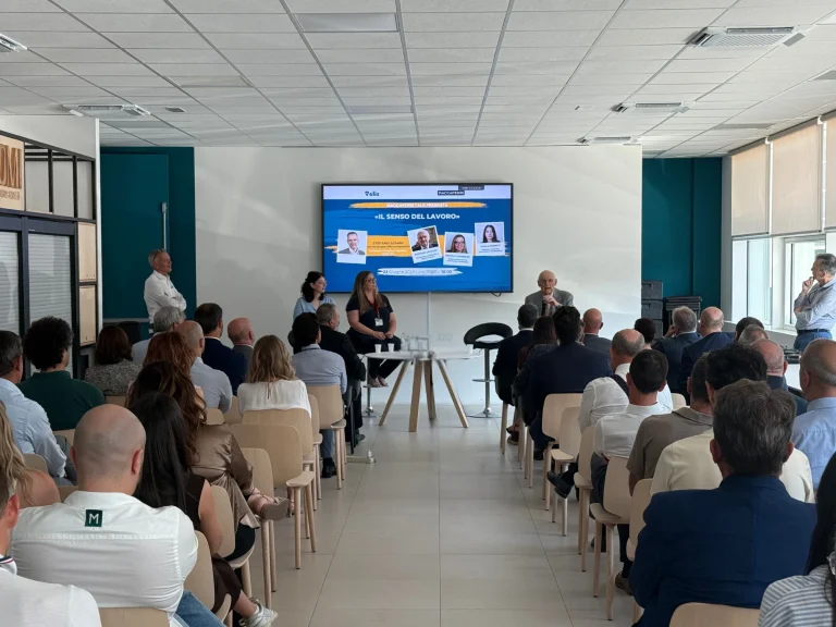 Maccaferri Talk "Il senso del lavoro": panel discussion with the audience